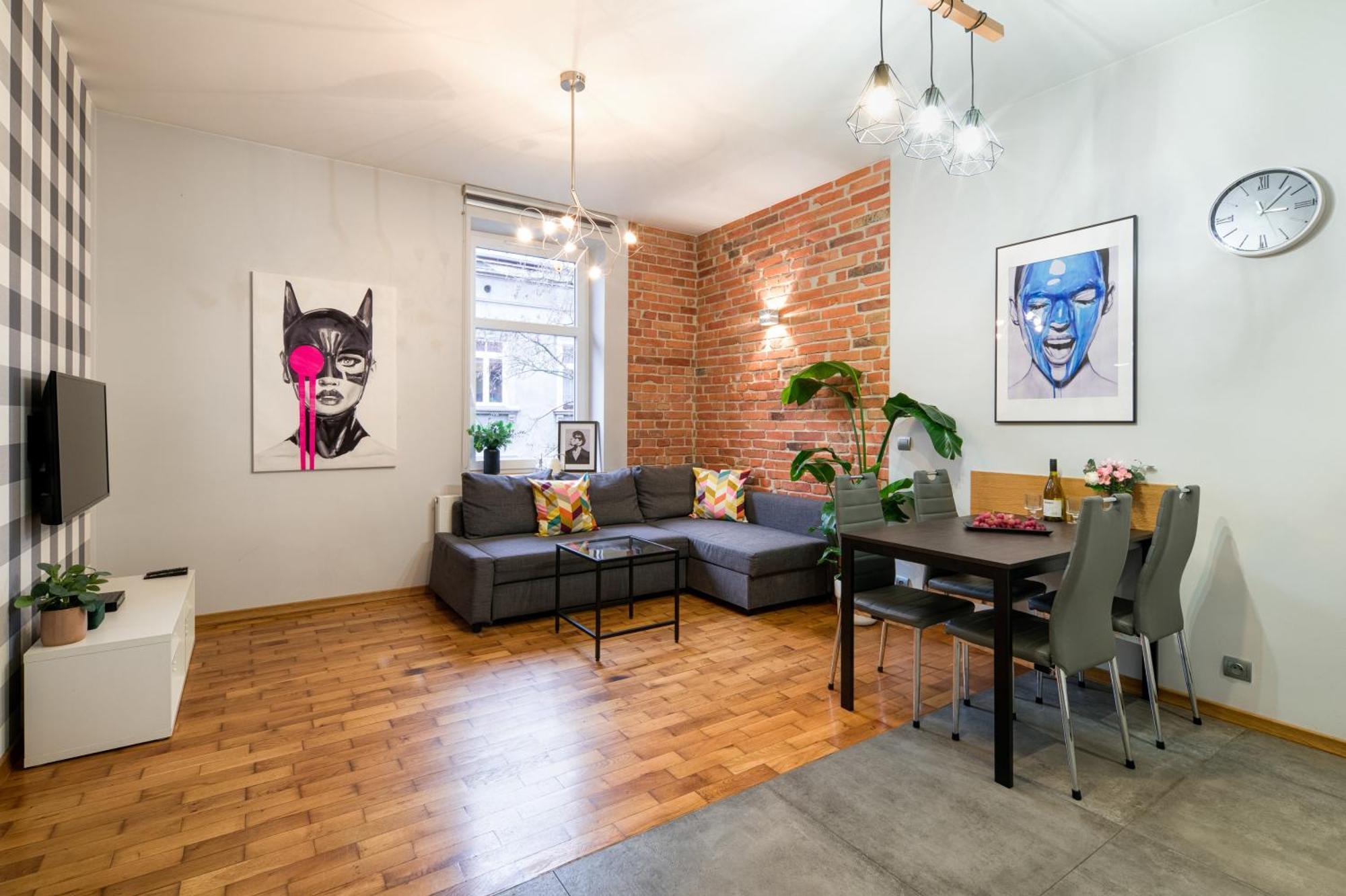 Apartment Loft - Next To The Main Station - Air Conditioning Krakau
